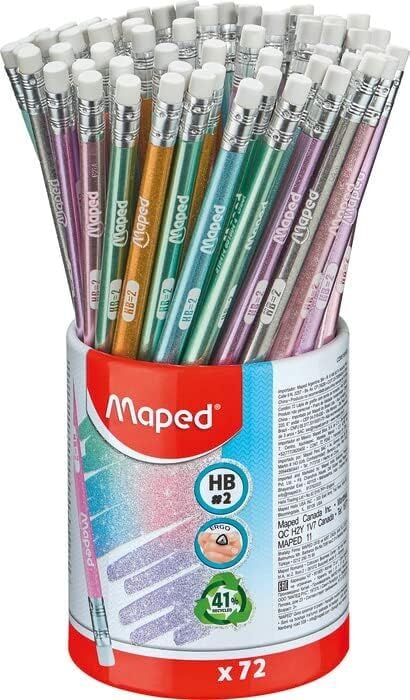 Maped Black Pep S Deco Glitter Silgili Hb