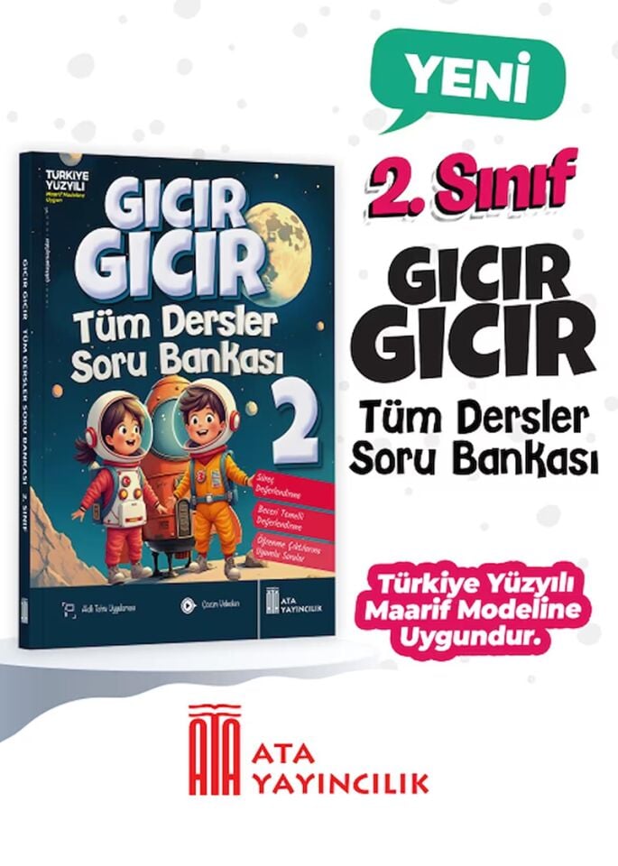 Ata 2 Gıcır Gıcır Tüm Dersler Soru Bankası
