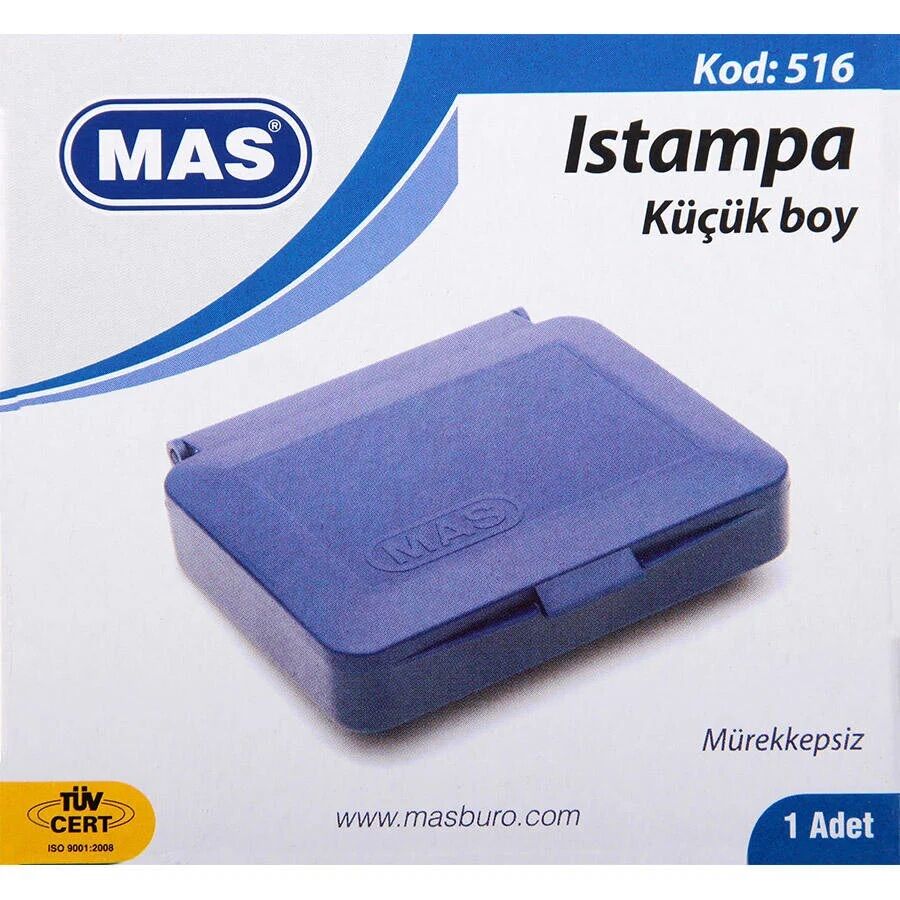 Mas Karetelada Küçük Istampa Mürekkepsiz