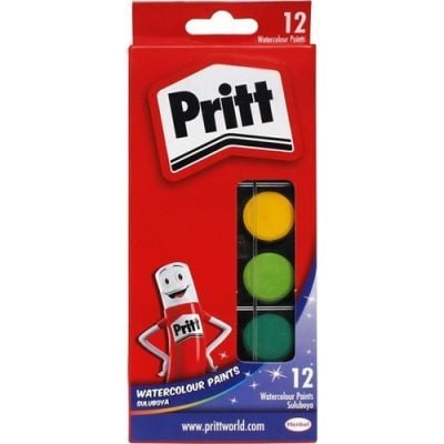 Pritt Suluboya 12 Renk Küçük Tablet