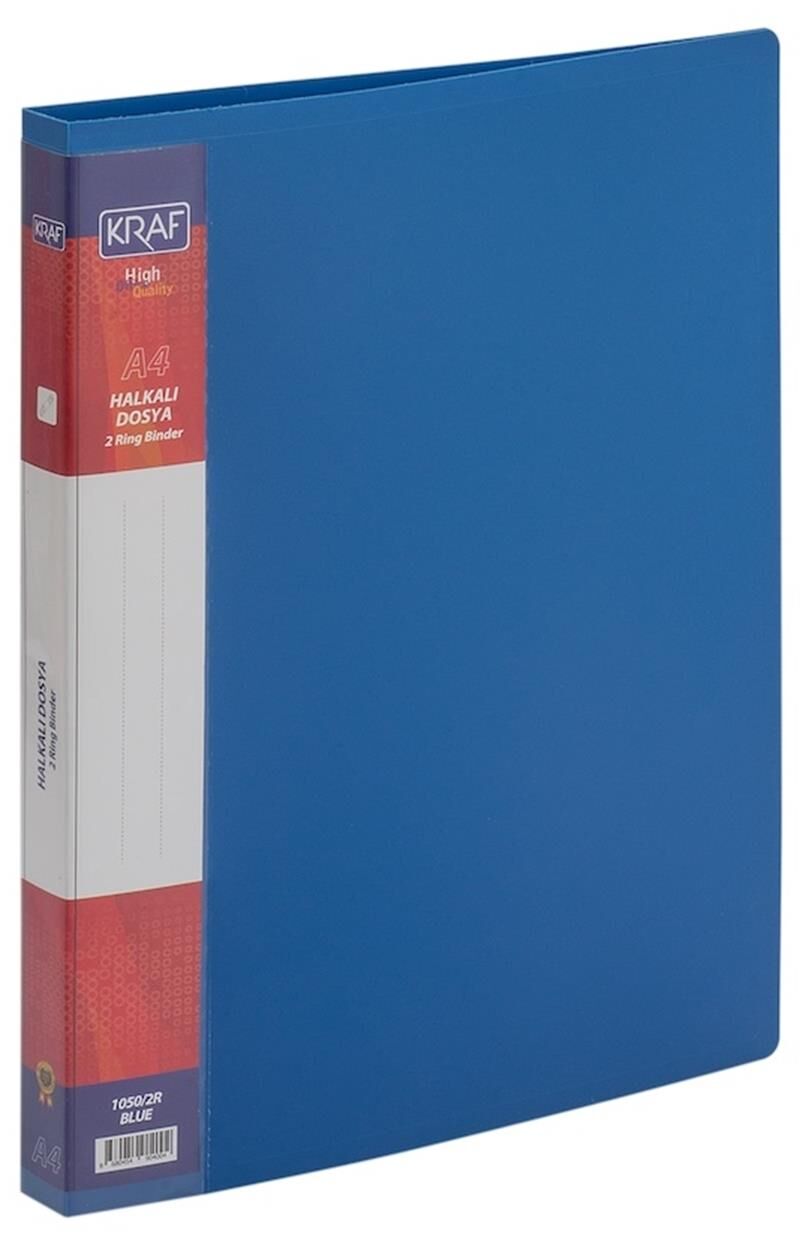 Kraf Halkalı Dosya 2 Halka 1050/2R Mavi