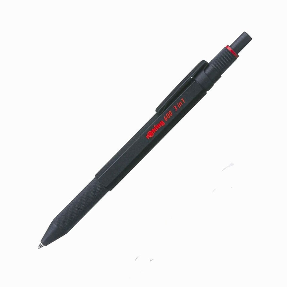 Rotring 600 Üç Fonksiyonlu Kalem Siyah