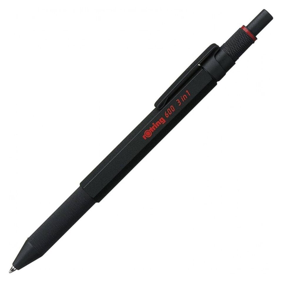 Rotring 600 Üç Fonksiyonlu Kalem Siyah