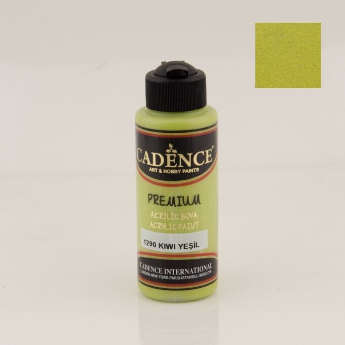 Cadence Premium Akrilik Boya 1290 Kiwi 120 Ml