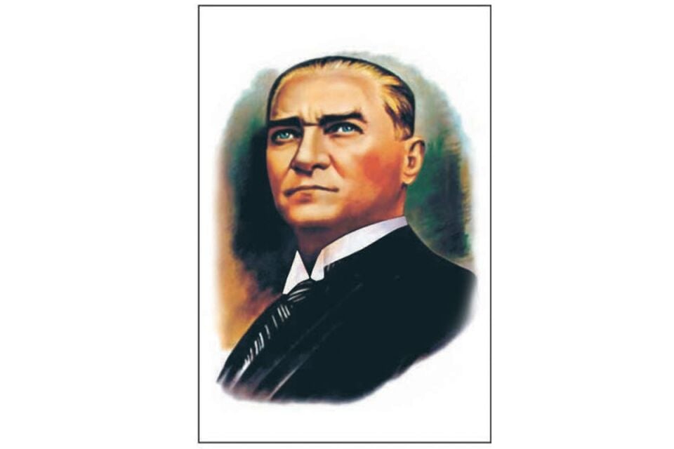 Buket 200x300 Cm Atatürk Posteri No 8