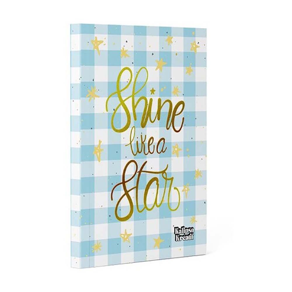 Kalipso 14x20 Star Sert Kapak Defter
