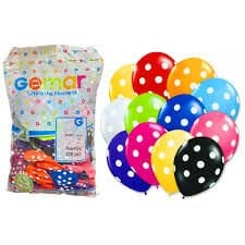 Gemar Balon Puantiyeli 10'' 100 Lü Paket