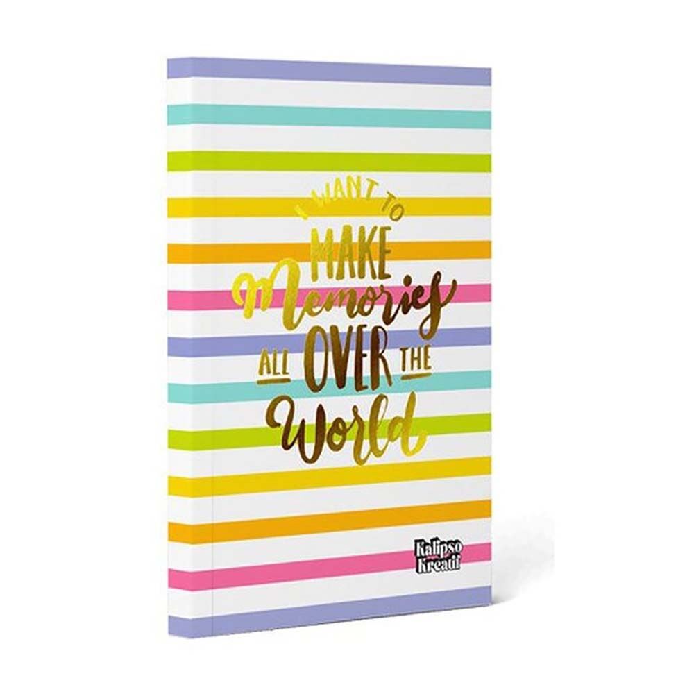 Kalipso 14x20 Memories Sert Kapak Defter