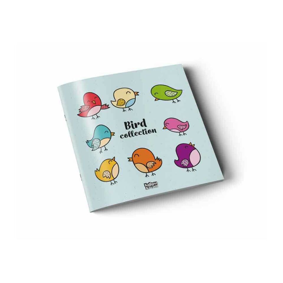Kalipso 19,5x19,5 Bird Collection Defter