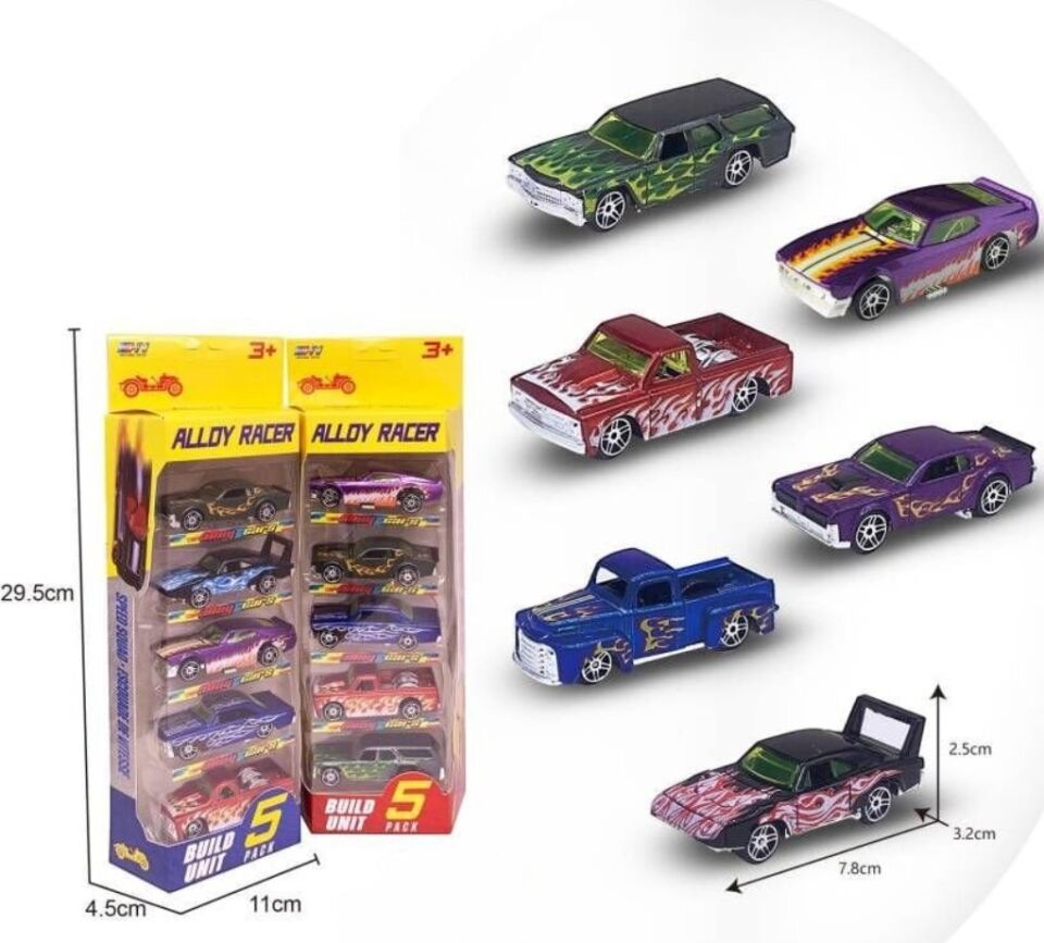 Kızılkaya Arabalar 5 Li Kutulu