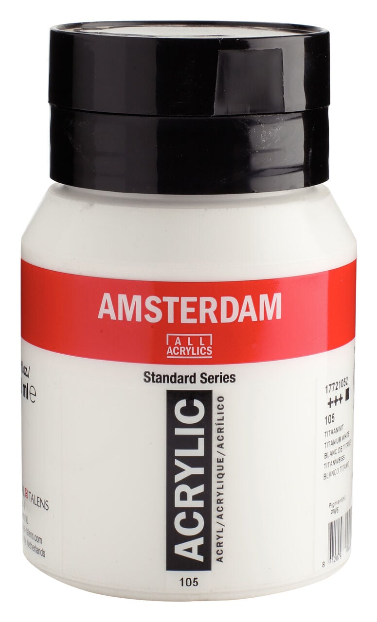 Amsterdam Standart Akrilik 600 Ml Titanium White