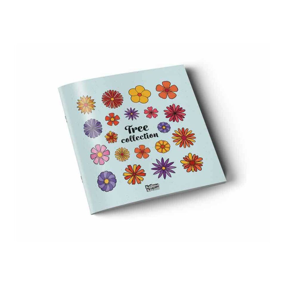 Kalipso Kalipso 19,5x19,5 Flower Collection Defter