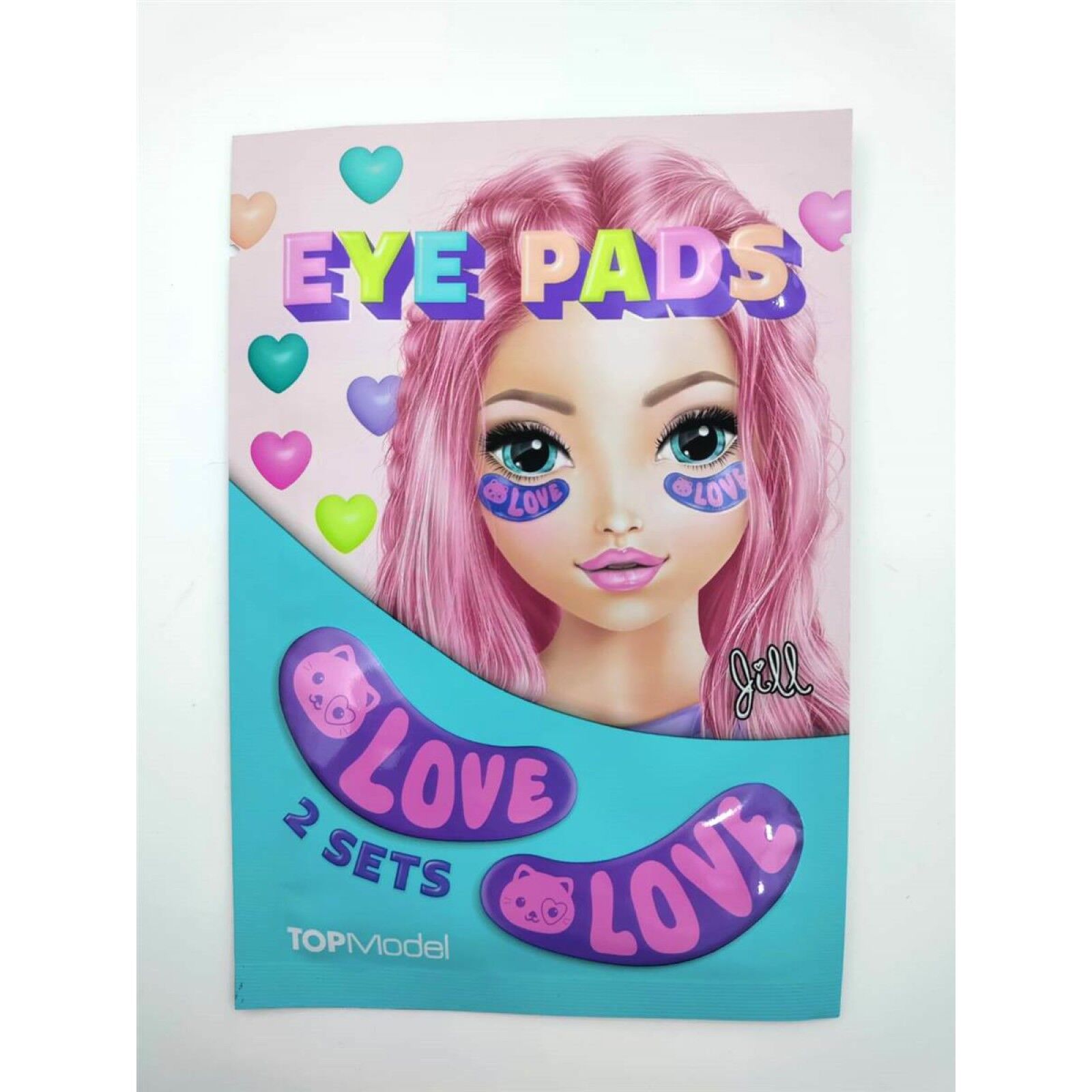 Top Model Baskılı Göz Pedi Love