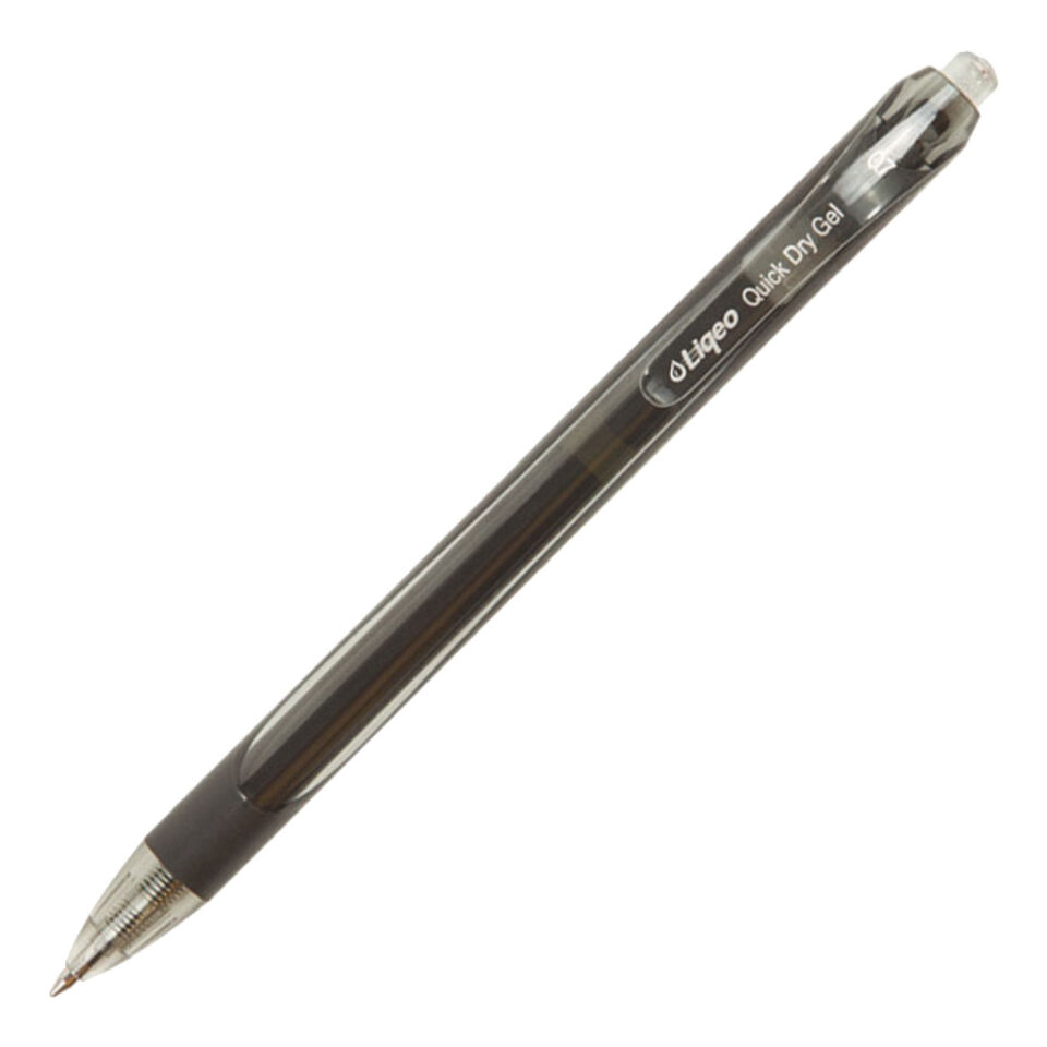 Liqeo İnstant Dry Gel Pen 0.7 Mm Siyah