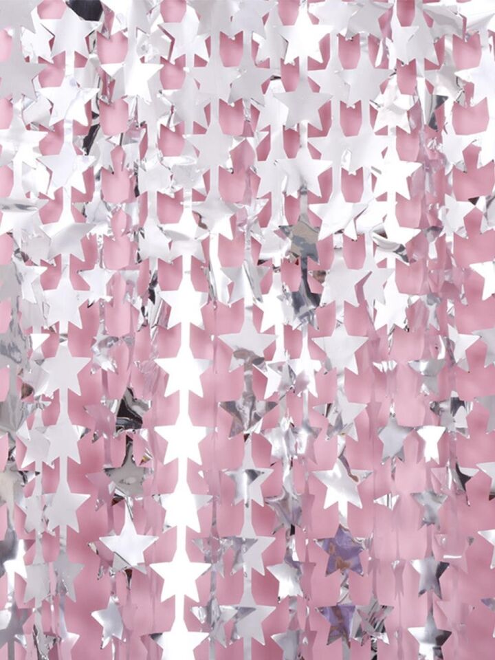 Astaş Metalize Yıldız Parti Perdesi