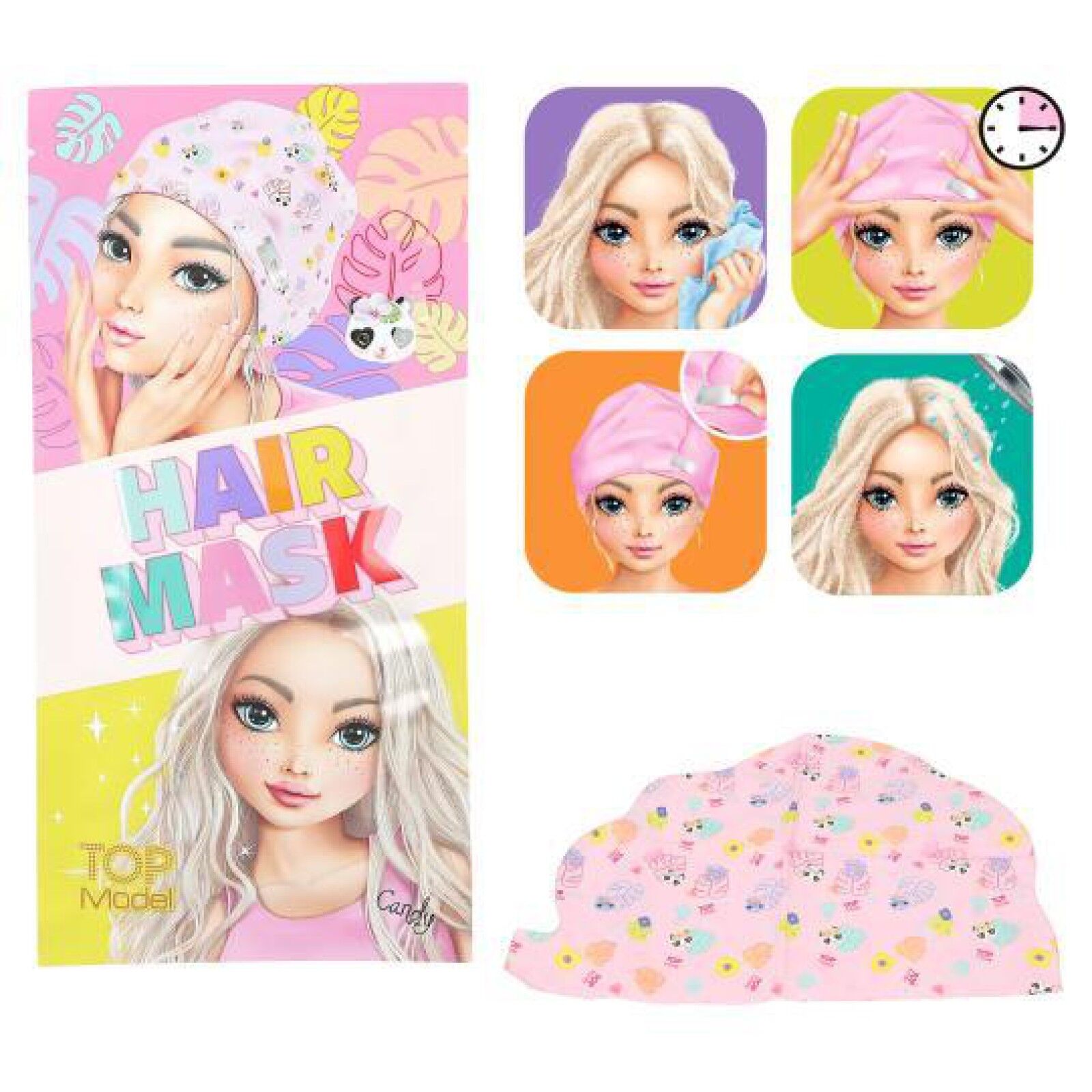 Top Model Saç Maskesi Pembe