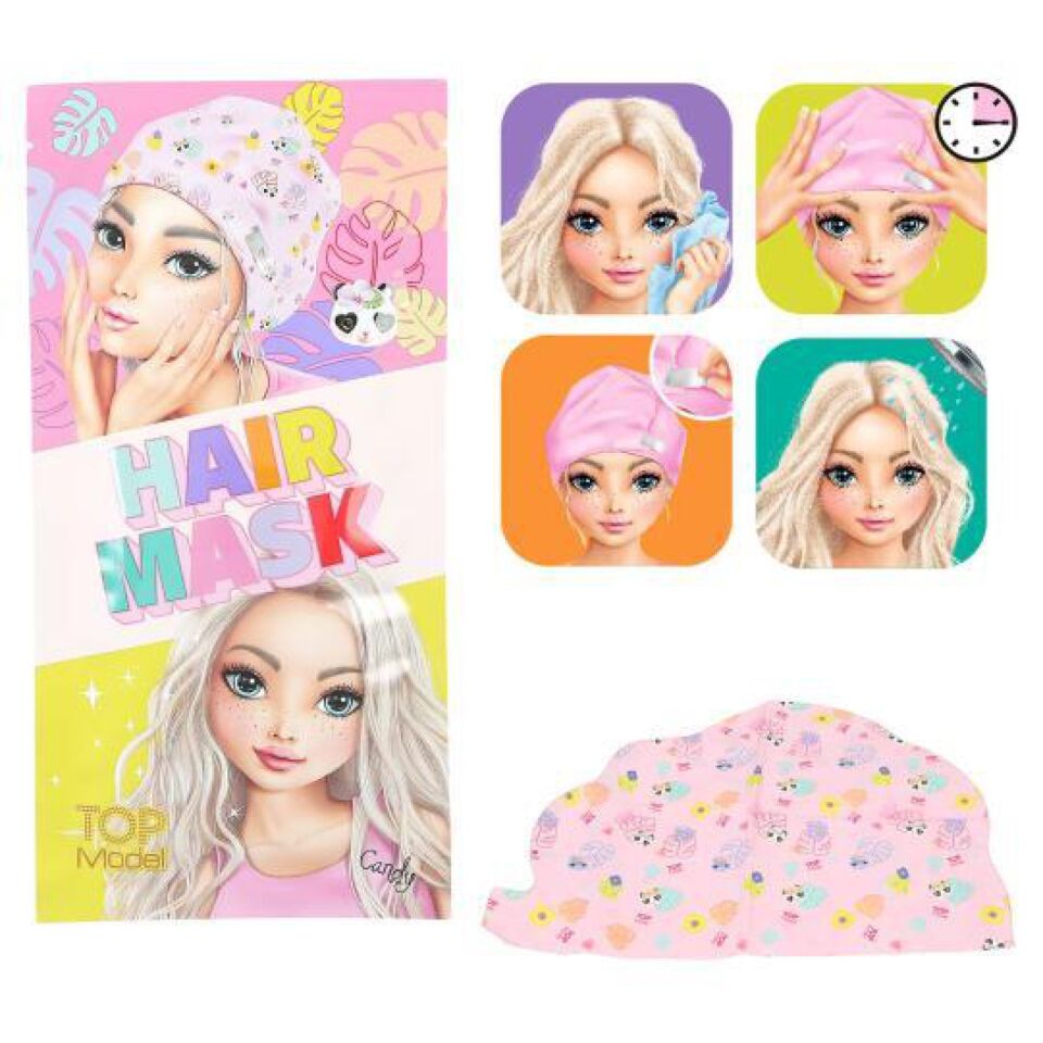 Top Model Saç Maskesi Pembe