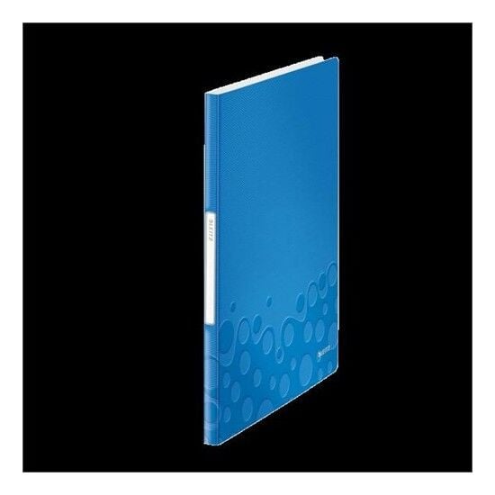 Leitz Active Wow Sunum Dosyası 20 Poşetli Metalik Mavi