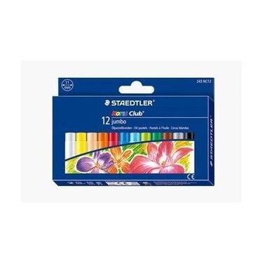 Staedtler 243 Nc12 Noris Clup Jumbo Yağlı Pastel Boya 12 Li