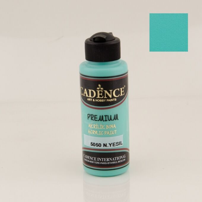 Cadence Premium Akrilik Boya 5050 N. Yeşil 120 Ml