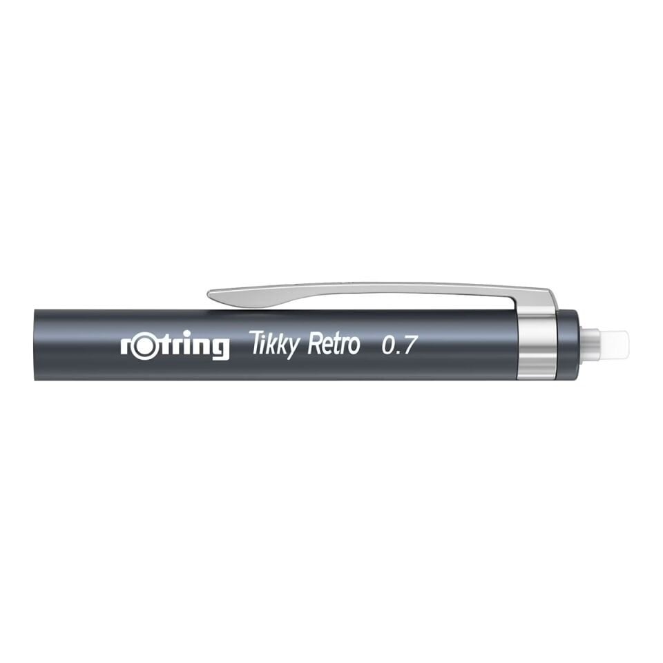 Rotring Versatil Tikky Retro Metalik Gri 0.7 Mm