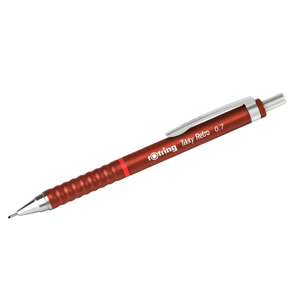 Rotring Versatil Tikky Retro Metalik Kırmız 0.7 Mm