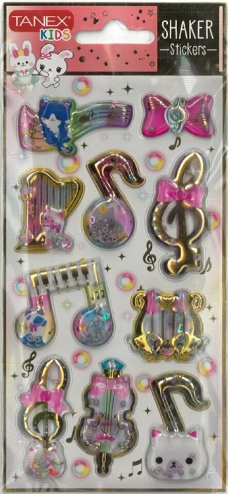 Tanex Tnx-26511 Puff Deniz Kızı Serisi Sticker