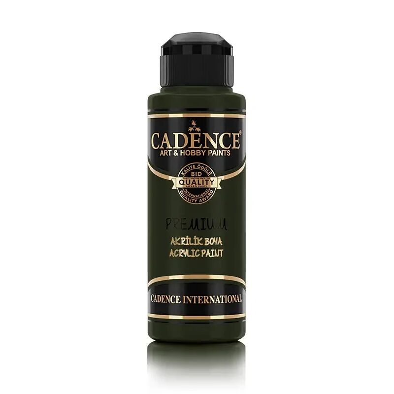 Cadence Premium Akrilik Boya 5150 Antik Yağ Yeşil 120 Ml