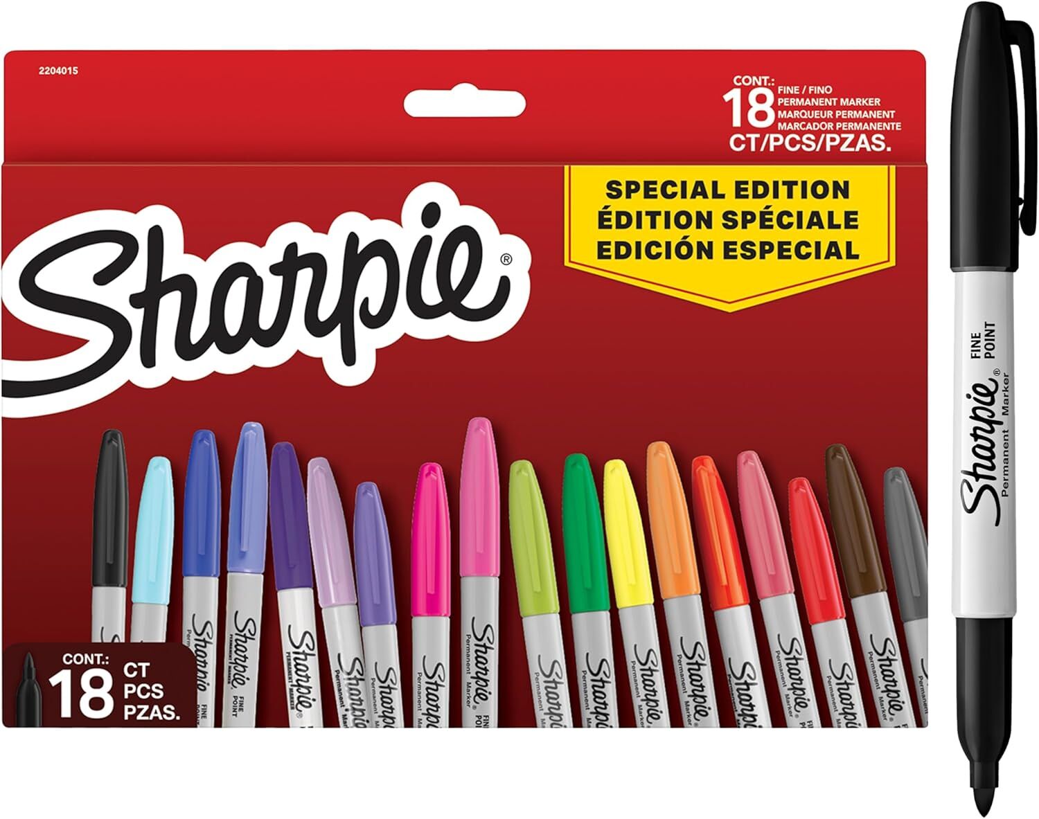 Sharpie Permanent Fine 18 Li