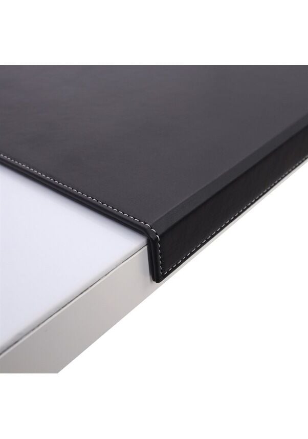 2k S.Deri Masaüstü Pad Sümen Kenar Korumalı Siyah 40x60