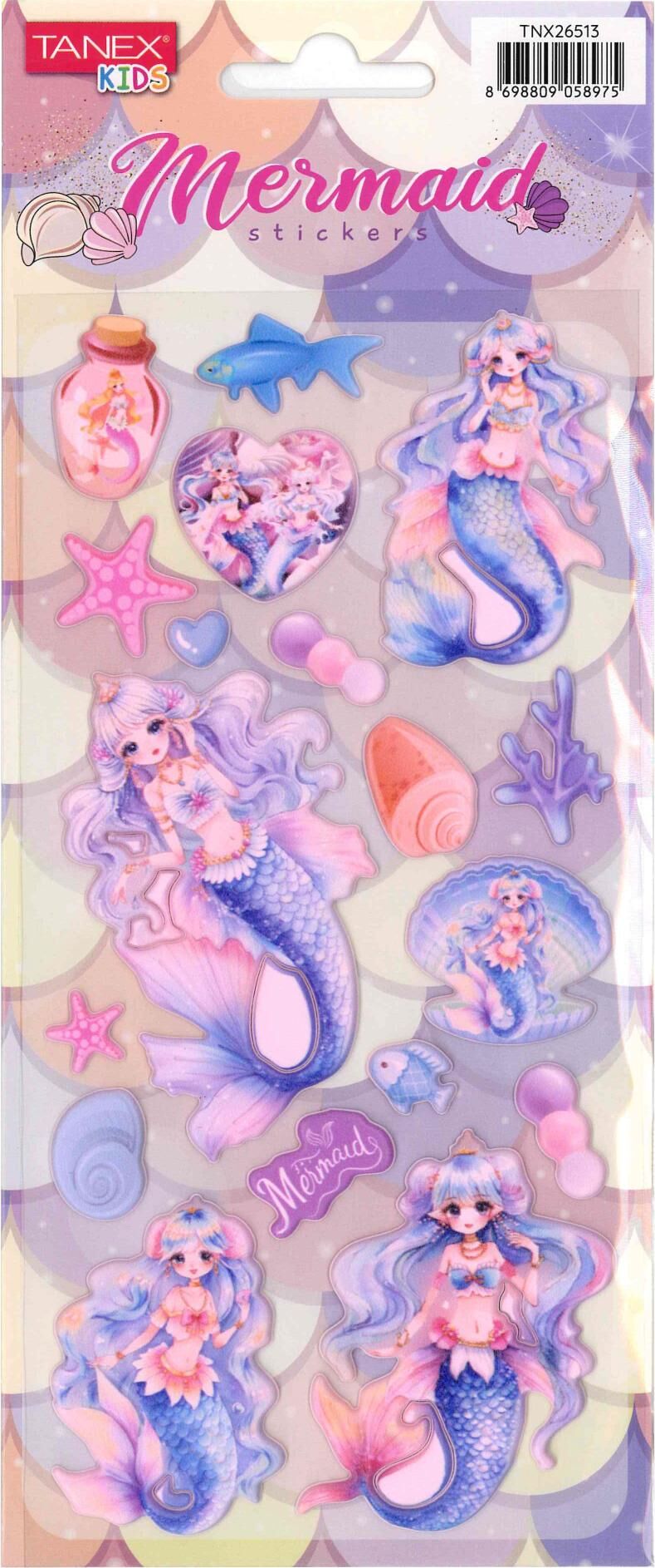 Tanex Tnx-26513 Deniz Kızı Serisi Sticker