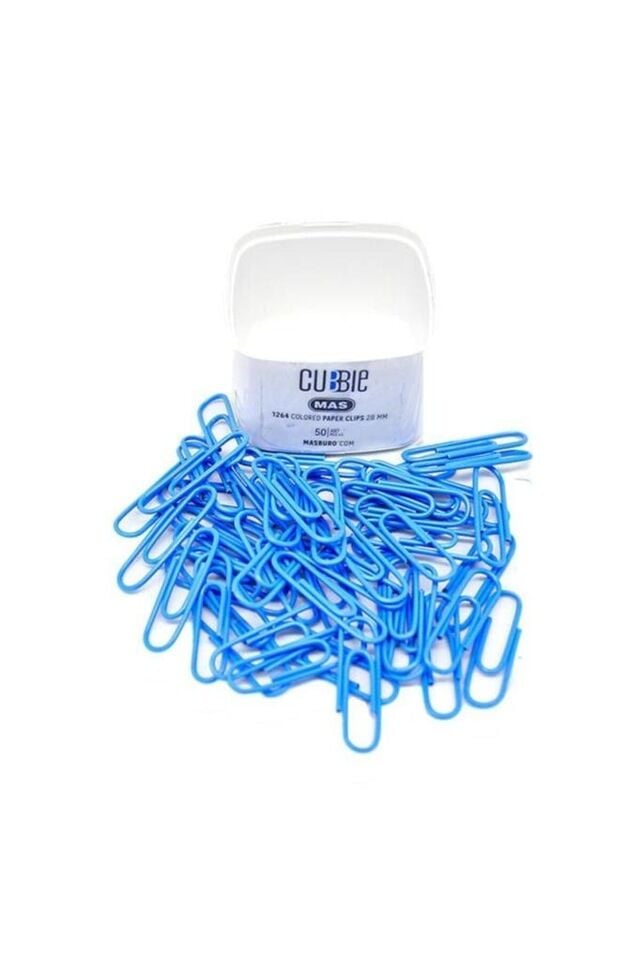 Mas Cubbie Renkli 28 Mm Ataş Mavi