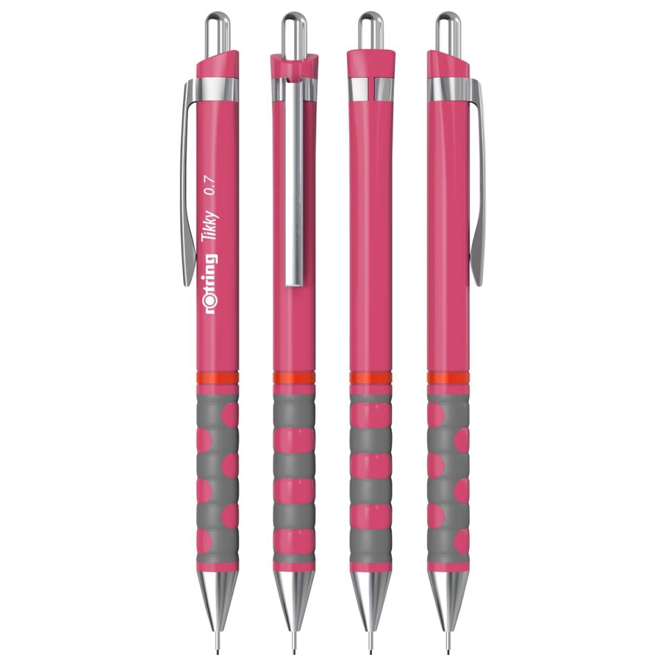Rotring Versatil Tikky Ahududu Pembe 0.7 Mm