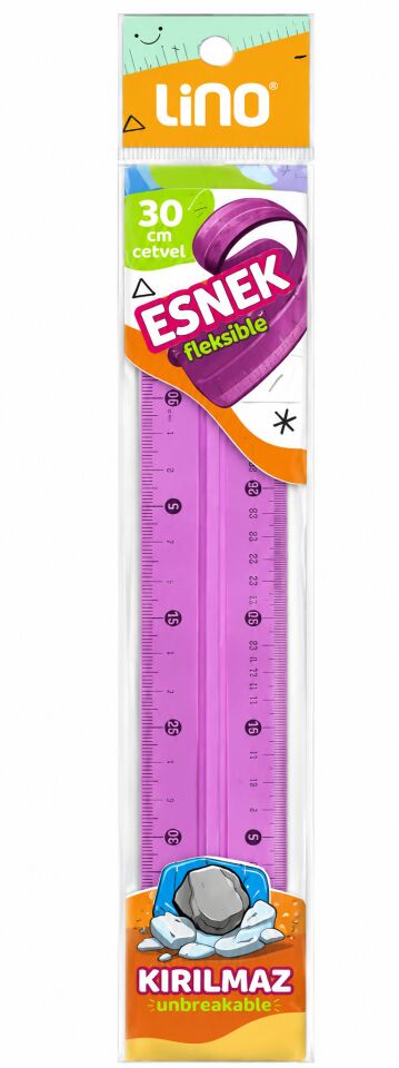 Lino Esnek Flexible Cetvel 30 Cm