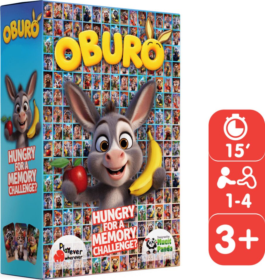 Playever Oburo Görsel Hafızayı Geliştiren Kart Oyunu