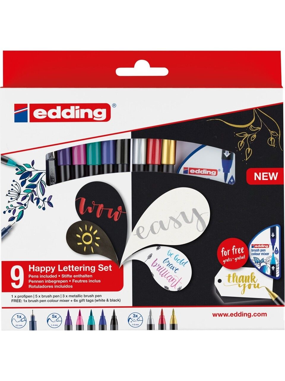 Edding Happy Letterıng Set