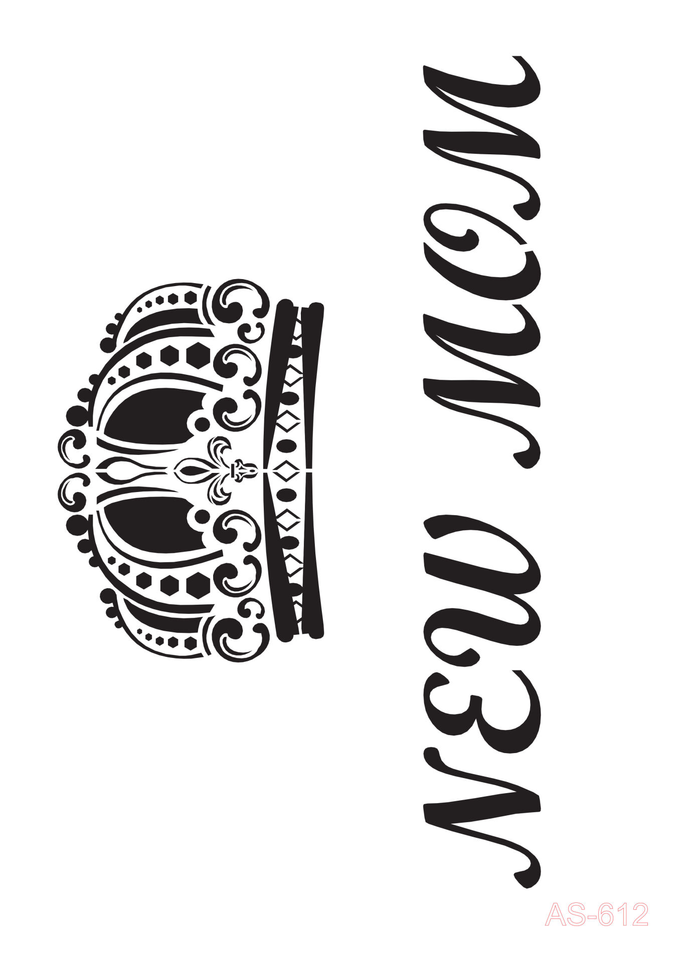 Cadence A4 Serisi Stencil As612 21X29