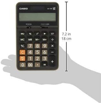 Casio Hesap Makinesi Masaüstü Ax-12B 12 Hane