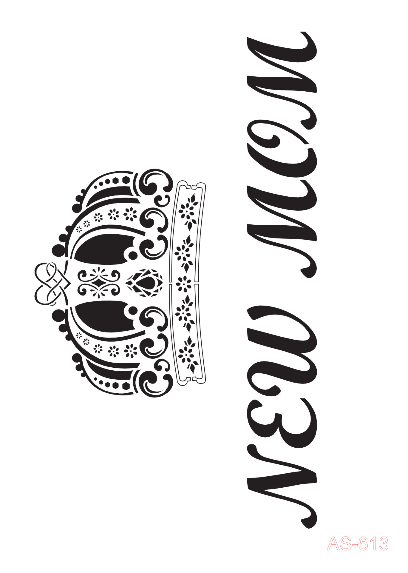 Cadence A4 Serisi Stencil As613 21X29