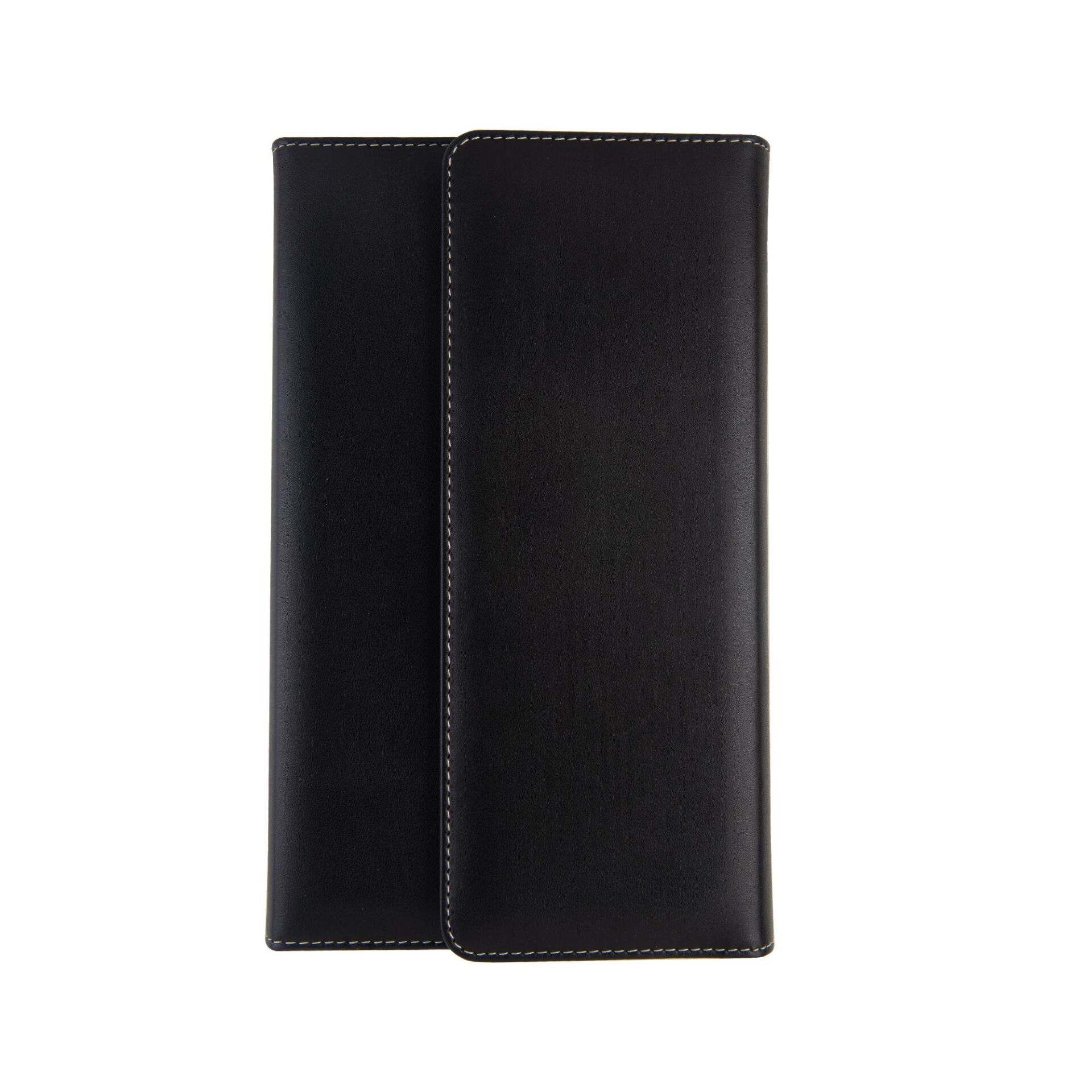 2k Suni Deri Kalemlik Boya Kalemi Dolma Kalem Roller Kalem Koleksiyon Kalem Çantası  24'Lü Mıknatıs Kapaklı Siyah