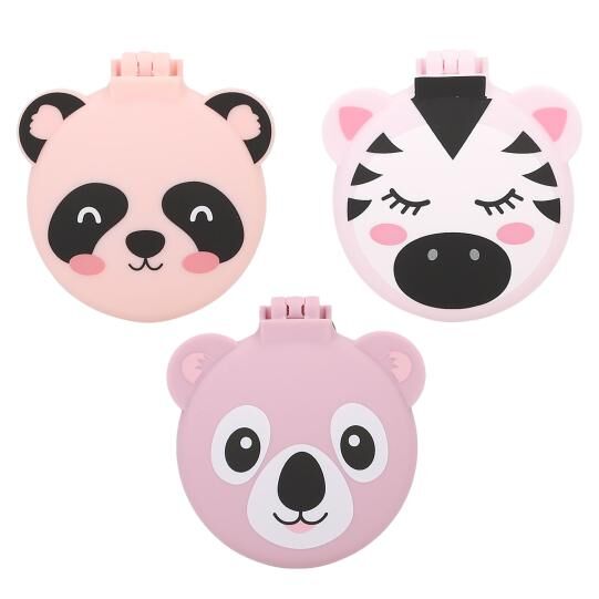 Top Model Folding Hairbrush With Mirror