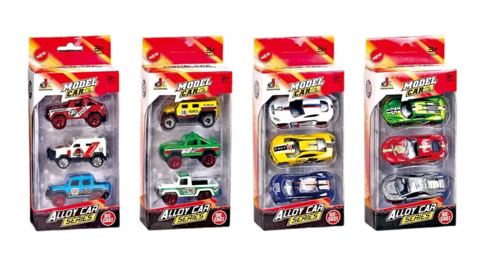 Kızılkaya Arabalar 3 Lü Kutu