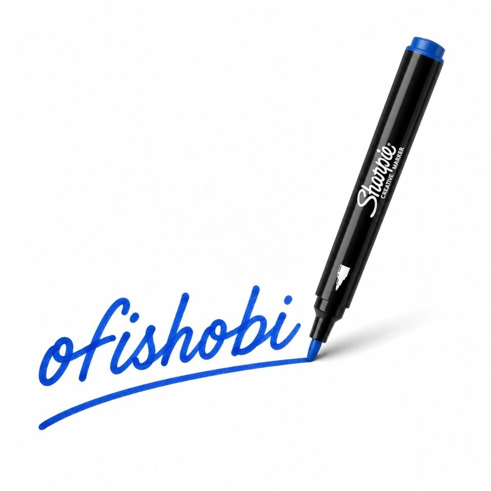 Sharpie Akrilik Markör Yuvarlak Uç Mavi