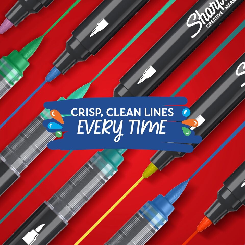 Sharpie Akrilik Markör Yuvarlak Uç Mavi