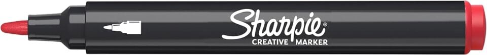 Sharpie Akrilik Markör Yuvarlak Uç Kırmızı