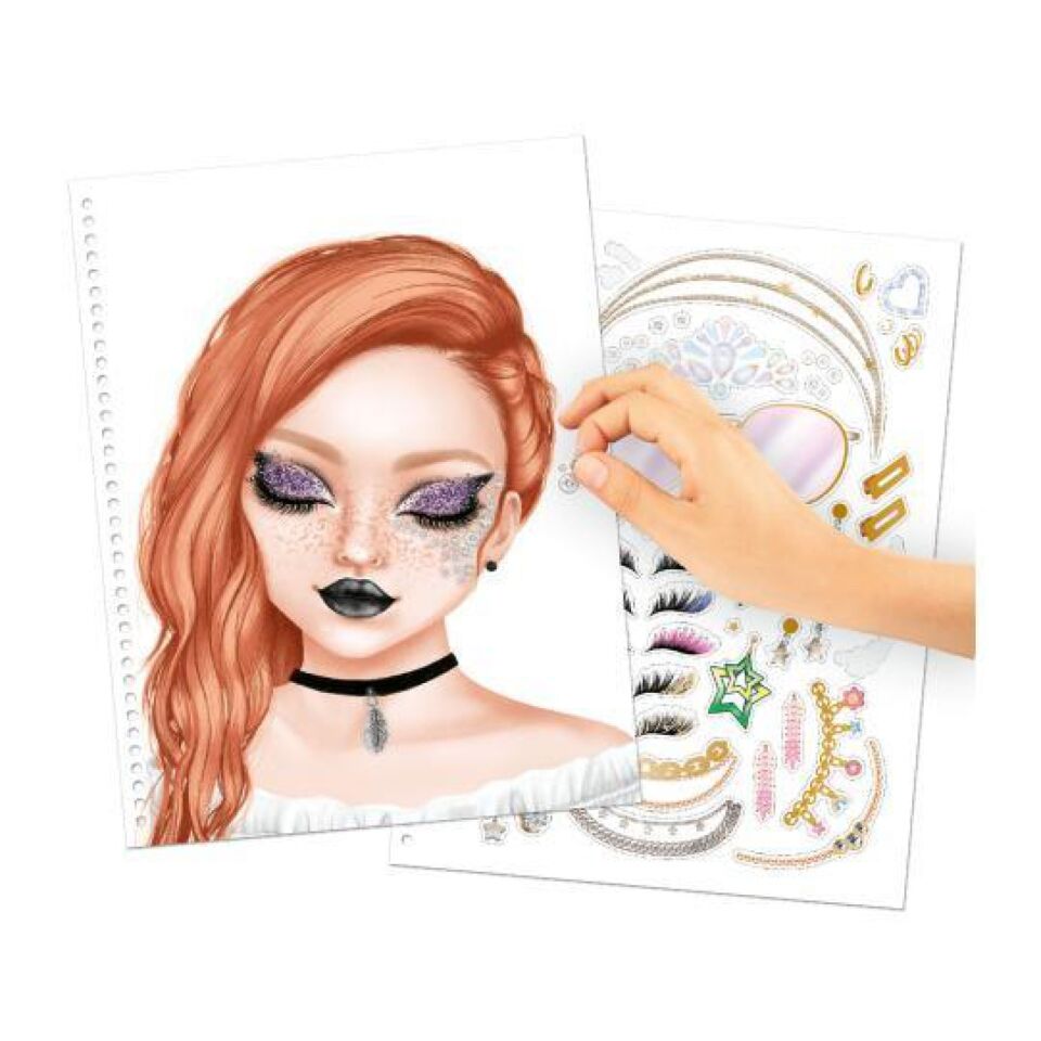 Top Model Make-Up Colouring Book
