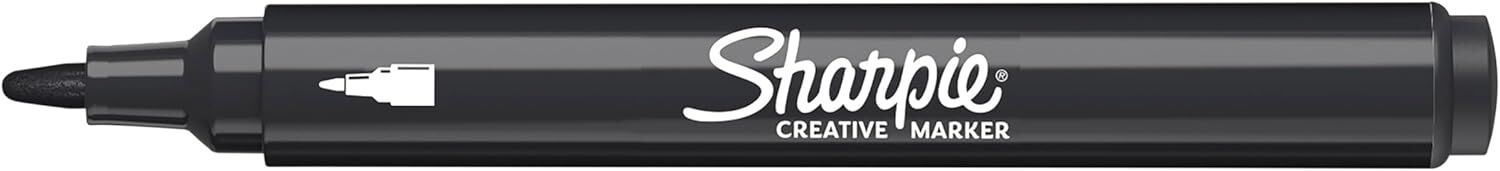 Sharpie Akrilik Markör Yuvarlak Uç Siyah