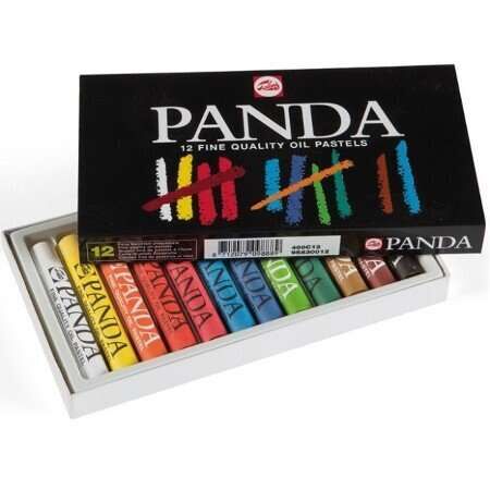 Talens Panda Yağlı Pastel Boya 12 Li