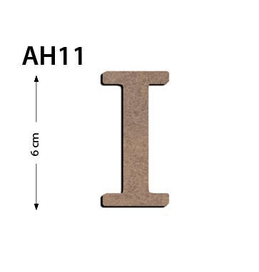 Okutan Ahşap 6 Cm I Harfi