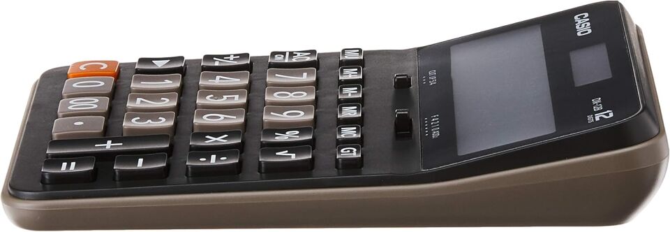 Casio Hesap Makinesi Masaüstü Dx-12B-Bk 12 Hane